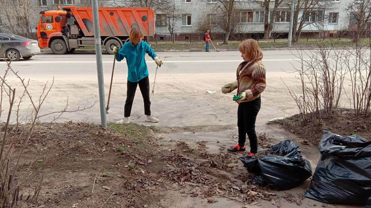 Субботник в «Очаге»: вместе к чистому городу!
